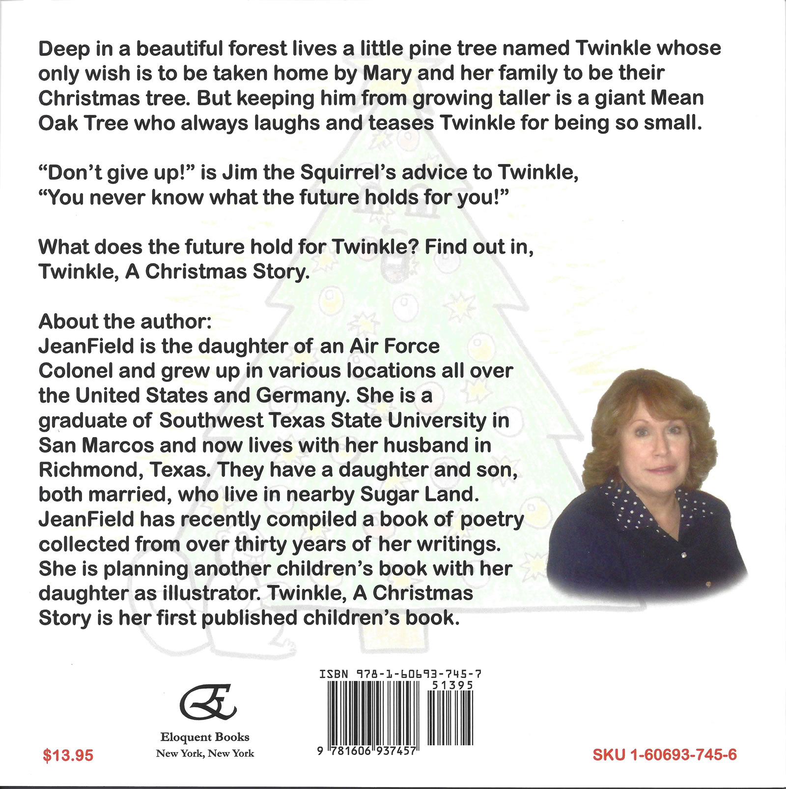 Twinkle A Christmas Story - Back Cover333